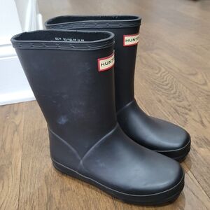 Hunter Kids Classic Black Rain Boots